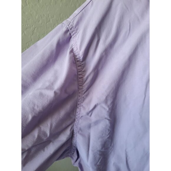 L.L. Bean Vintage Purple Fleece Full Zipper Jacket Size L Outer Wear Camping - Picture 5 of 11